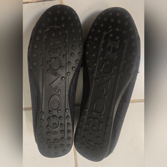 Authentic Coach Logo Flat Loafers - Picture 2 of 2